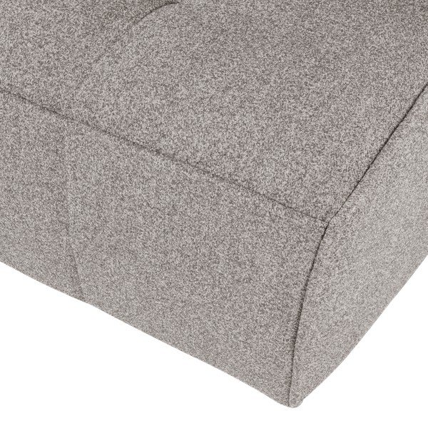 Divano grigio chiaro con rivestimento in bouclé 204 cm Cluster – vtwonen-image-4