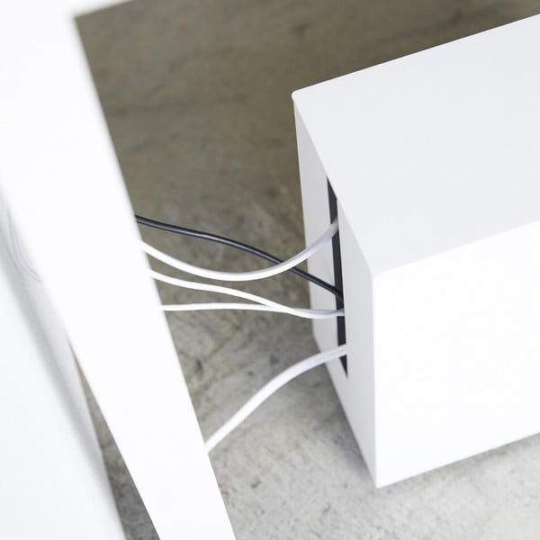 Organizzatore di cavi in metallo Tower - YAMAZAKI-image-1