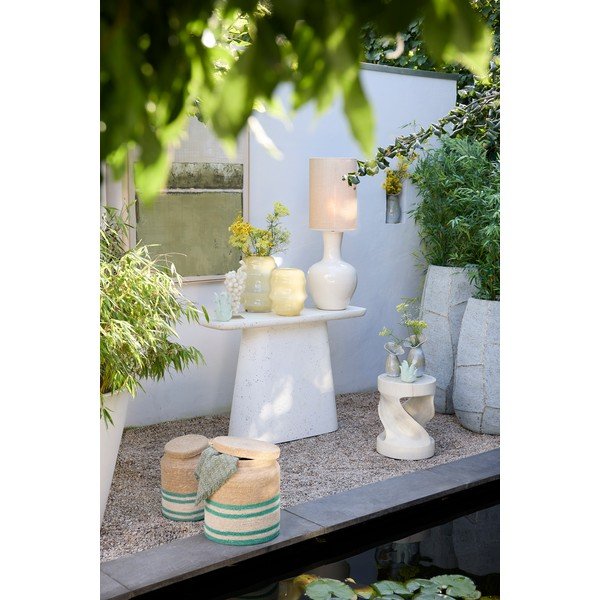 Tavolo consolle bianco 40x120 cm Hamura – Light & Living-image-2