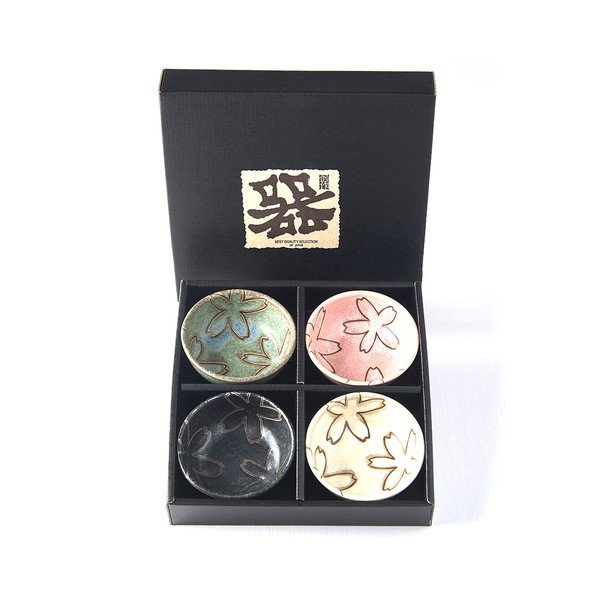 Set di 4 salsiere Fiore, ø 9 cm - MIJ-image-2