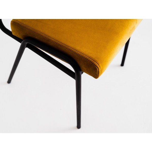 Sedia da pranzo gialla Simple - CustomForm-image-2