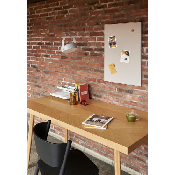 Tavolo da pranzo con effetto rovere 80x160 cm Herringbone – Hübsch-image-1