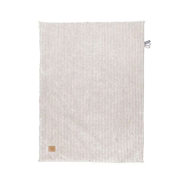 Coperta per bambini color crema in velluto a coste 100x77 cm – Meowbaby