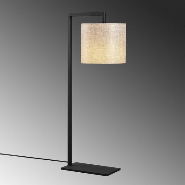 Lampada da tavolo nera e beige Profil - Opviq lights-image-1