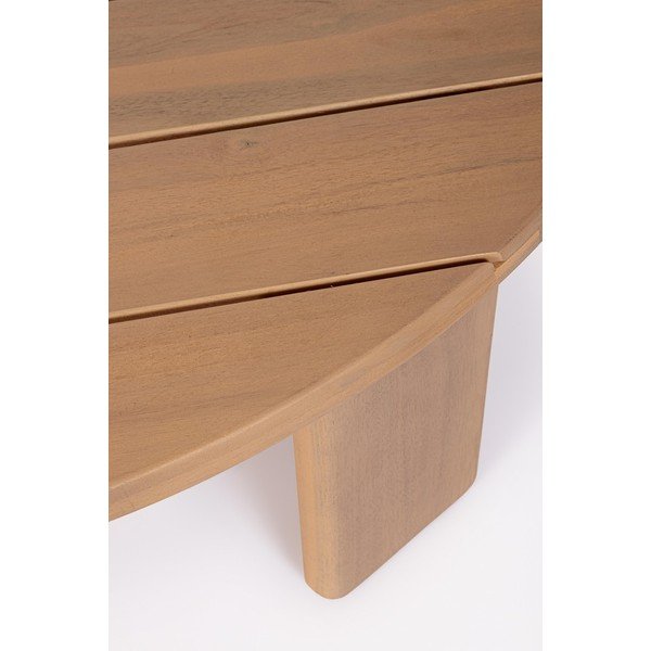 Tavolino da giardino in acacia massiccia 80x100 cm Pablo – Bizzotto-image-4