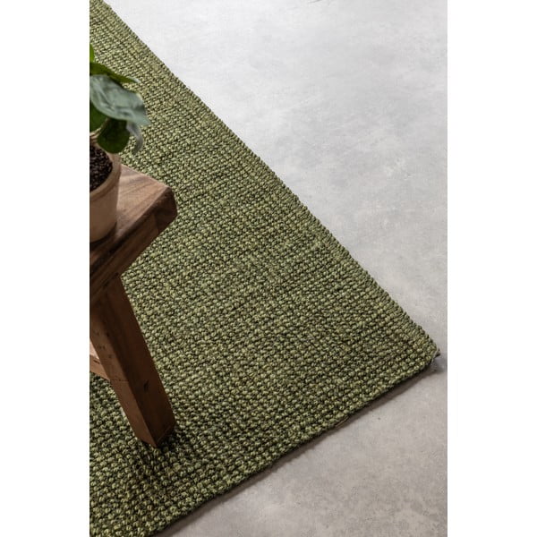 Tappeto color kaki in iuta 160x230 cm Bouclé – Hanse Home-image-4