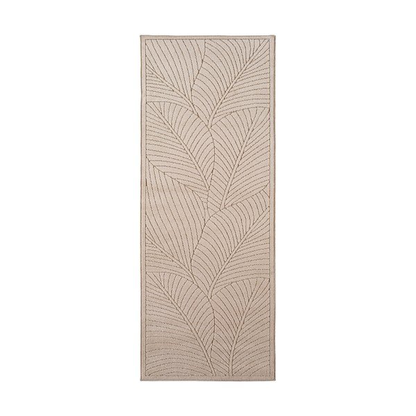 Passatoia da interno ed esterno beige 80x250 cm Nova 1203 – Ayyildiz Carpets