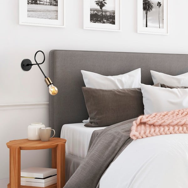 Lampada da parete nera Viraj - Opviq lights-image-1