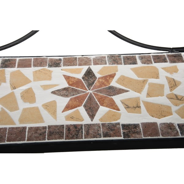 Attaccapanni da parete nero in metallo con scaffale 42 cm Almeria – Garden Pleasure-image-3