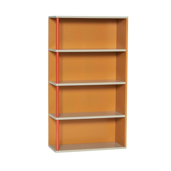 Libreria a parete arancione in legno di frassino 60x109 cm Apollo - Hübsch