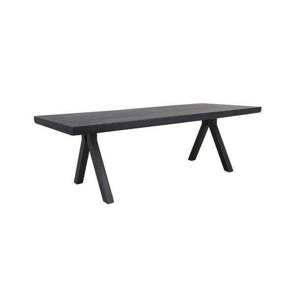 Tavolo da pranzo nero 100x240 cm Muden - Light & Living-image-2