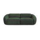 Divano verde con rivestimento in velluto a coste 250 cm Tina – Bobochic Paris