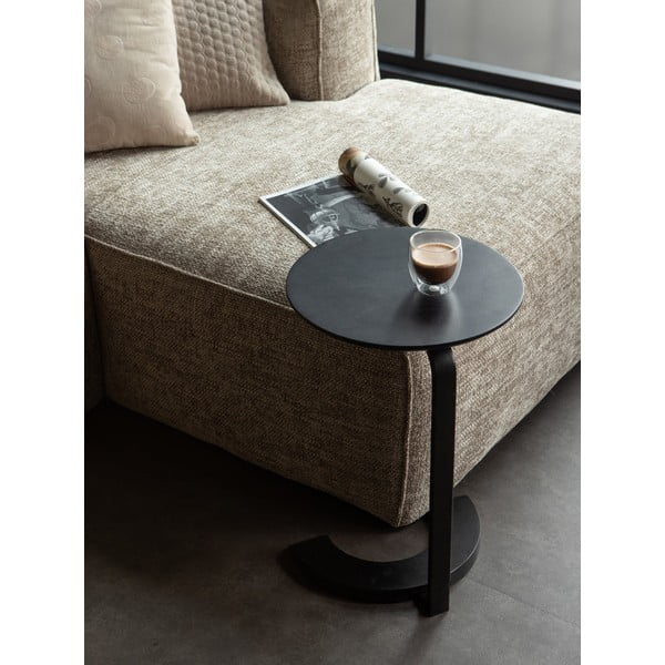 Tavolino in legno di mango nero - WOOOD-image-1