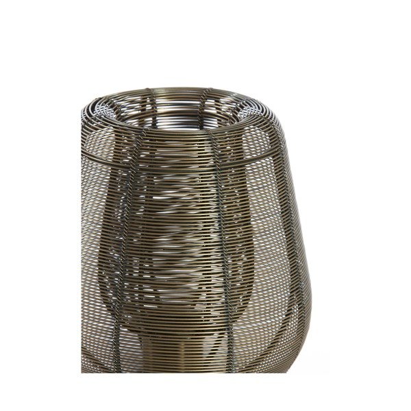 Lampada da tavolo color bronzo in metallo (altezza totale 42 cm) Aboso – Light & Living-image-4
