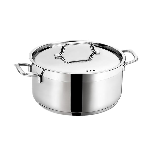 Casseruola in acciaio inox con coperchio Anett, 6,2 l - Orion