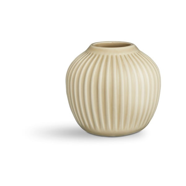 Vaso in ceramica beige Hammershøi - Kähler Design