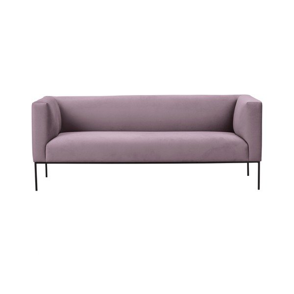Divano in velluto rosa attico , 195 cm Neptune - Windsor & Co Sofas