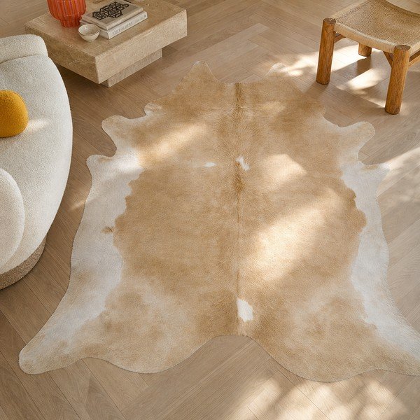 Pelliccia beige 210x200 cm - Narma-image-1