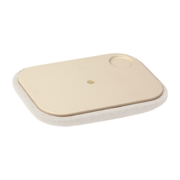 Sgabello bianco/di colore naturale Paff Low – UMAGE-image-2