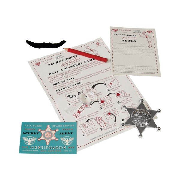 Špionský set s odznakem Rex London Secret Agent-image-2