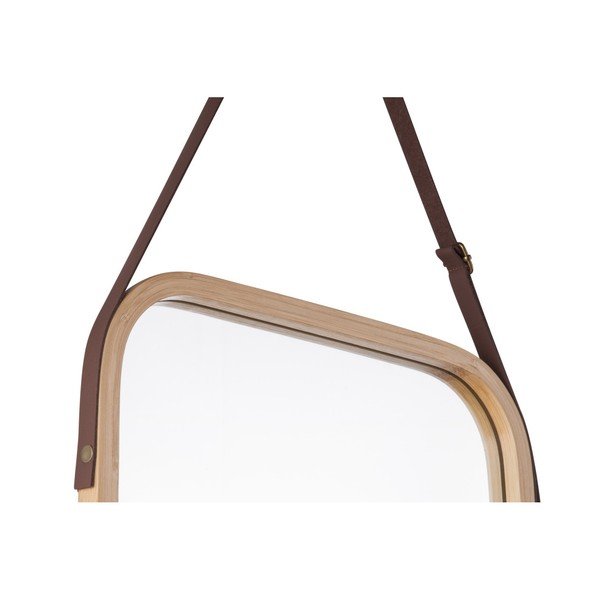 Specchio da parete con cornice in bambù Idylic, lunghezza 40,5 cm Idyllic - PT LIVING-image-1