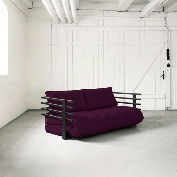 Variabilní pohovka Karup Funk Black/Purple Plum