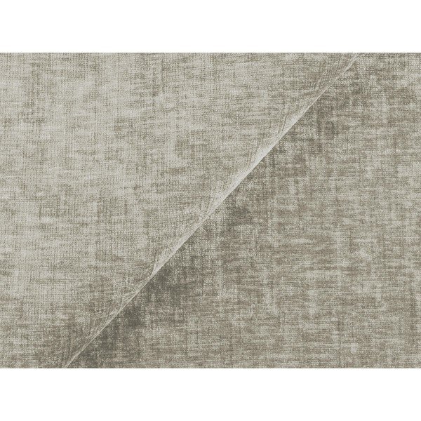 Poggiapiedi beige con rivestimento in ciniglia Kuki – Makamii-image-4