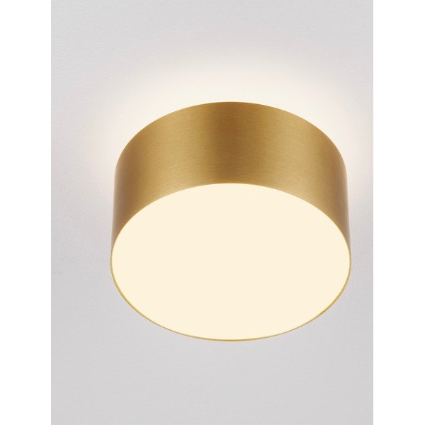 Plafoniera LED dorata in alluminio Ozen – Nova Luce-image-2