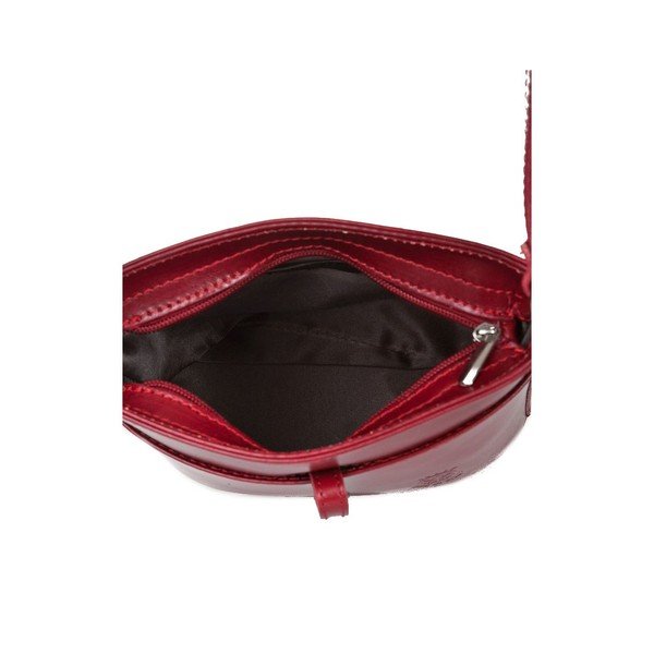 Mini borsa in pelle di vitello rossa - Markese-image-3