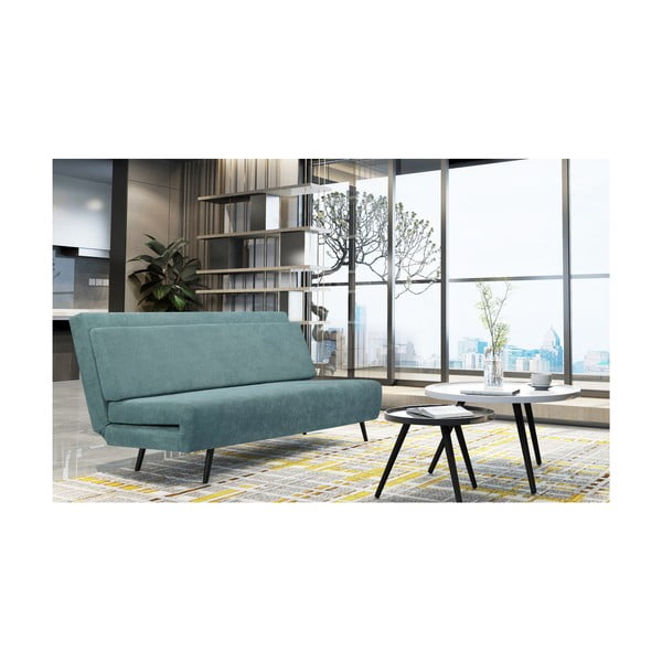 Divano letto blu 87 cm Mallory - Støraa-image-3