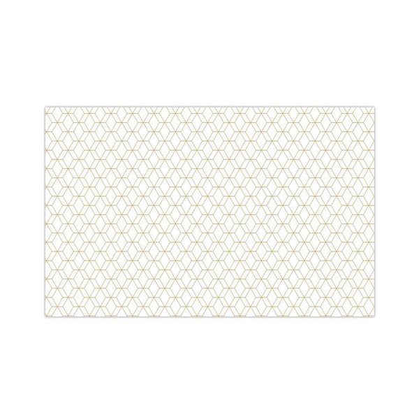 Ubrus Hexagon White, 140x220 cm