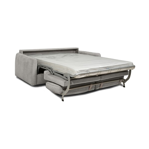 Divano grigio per il riposo quotidiano/allungabile con rivestimento in ciniglia 189 cm Storm – Scandic-image-1