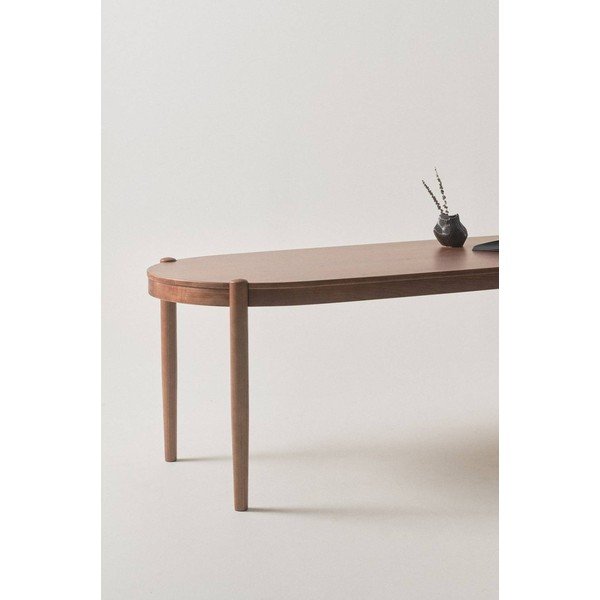 Tavolo da pranzo in olmo massiccio 90x240 cm Nattavaara – Jotex-image-3