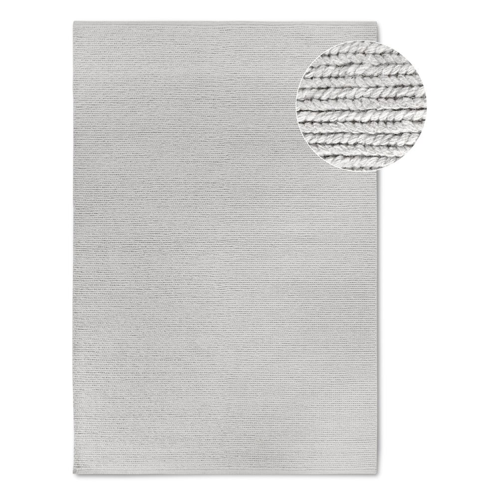 Tappeto bianco in lana tessuto a mano 80x150 cm Francois – Villeroy&Boch | Tappeti