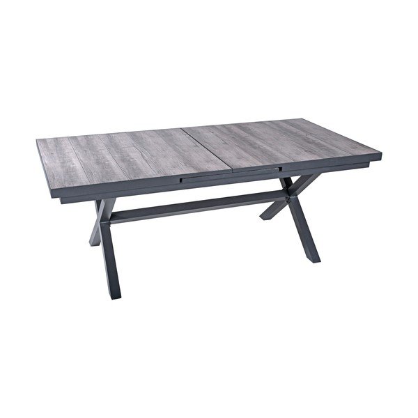 Tavolo da pranzo da giardino con piano in ceramica 100x200 cm Rana - Garden Pleasure-image-1