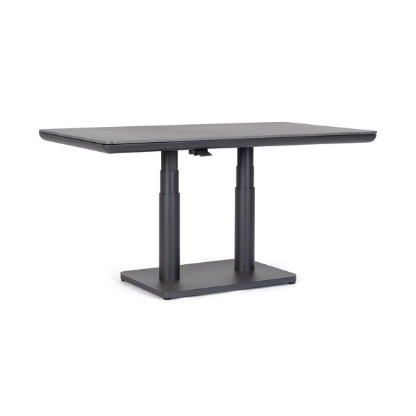 Tavolo da pranzo da giardino in alluminio 80x140 cm Miguel – Bizzotto-image-3