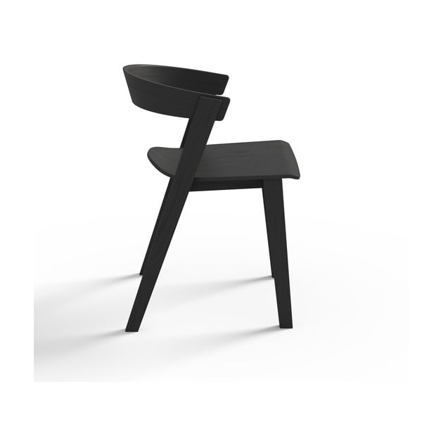 Set di 2 sedie da pranzo in legno di faggio nero Sand - TemaHome-image-2