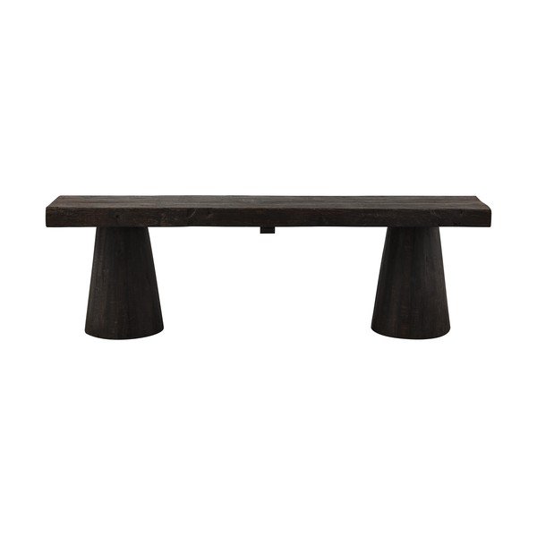 Panchina marrone scuro Clyde – WOOOD