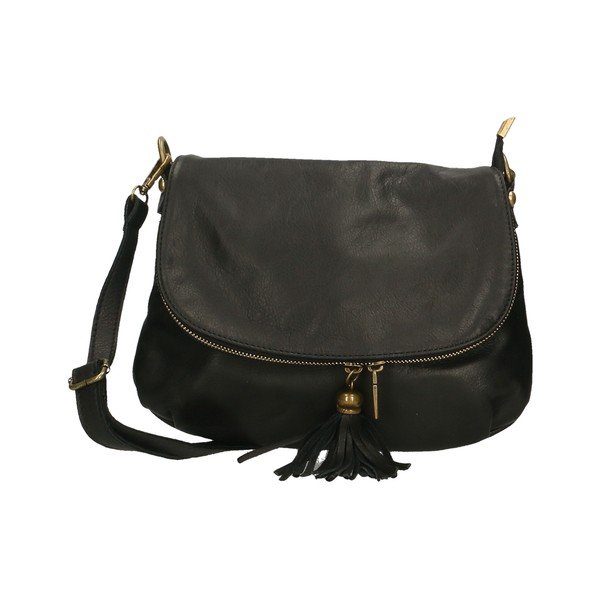 Borsa in pelle nera Marrone - Chicca Borse