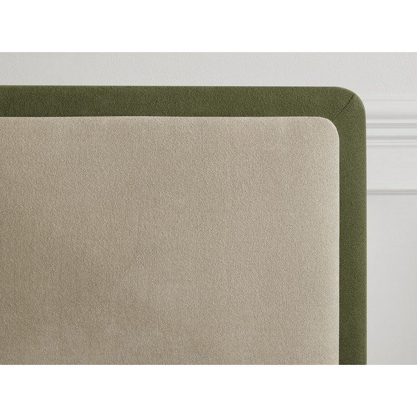Letto matrimoniale imbottito verde imbottito con rete inclusa 180x200 cm Mara – Bobochic Paris-image-2
