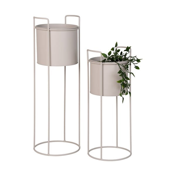 Set di coprivaso in metallo 2 pz ø 21,5 cm Rabo - House Nordic-image-4