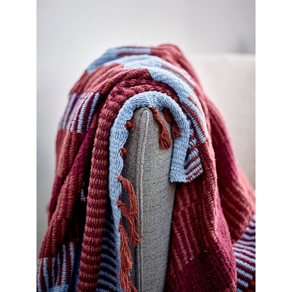 Coperta in misto cotone 130x160 cm Isnel – Bloomingville-image-1
