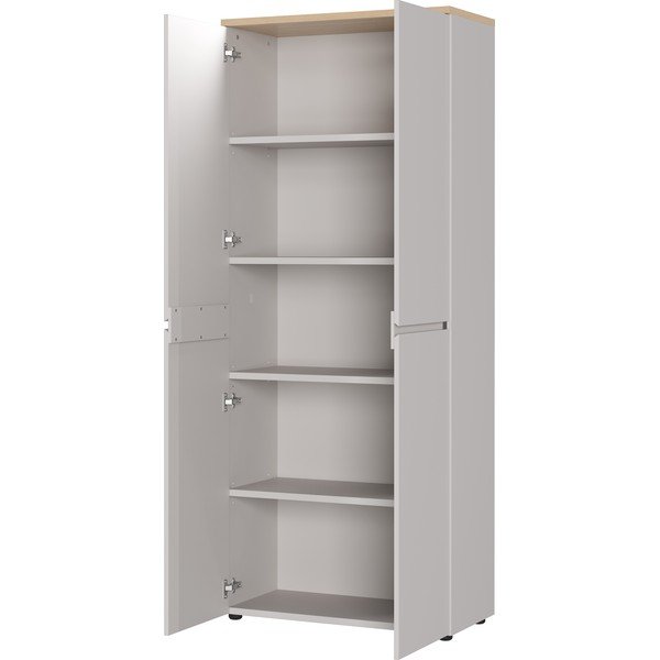 Credenza color crema opaca 80x197x40 cm Lissabon – Germania-image-2
