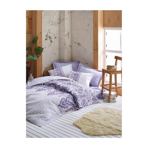 Copriletto in cotone per letto matrimoniale Vesta, 220 x 230 cm - Mijolnir