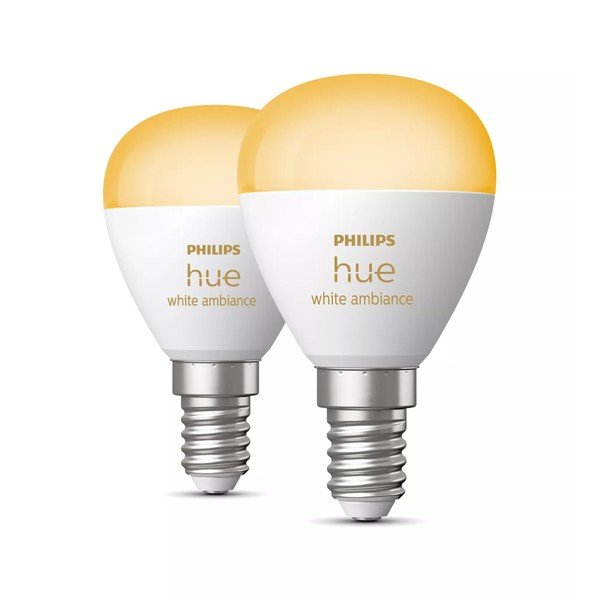 Lampadine smart in set da 2 pz E14, 5 W White ambiance - Philips Hue-image-1