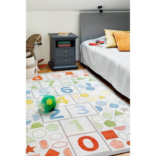 Tappeto per bambini beige 230x160 cm Tähemaa - Narma-image-3