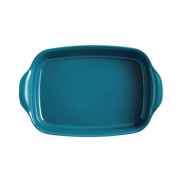 Pirofila in ceramica blu turchese Ultime, 36 x 23 cm Ultimate - Emile Henry-image-2