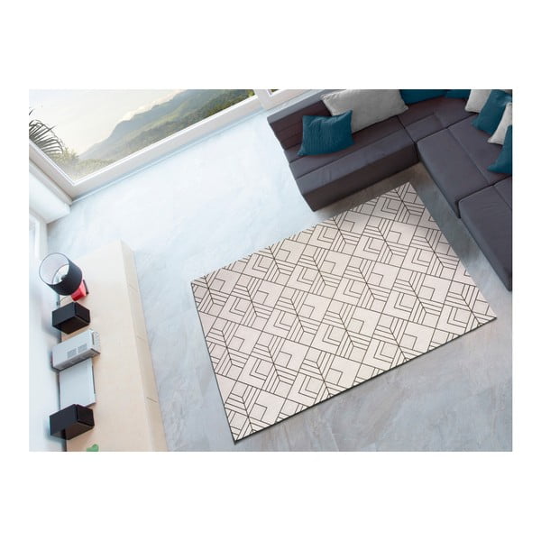 Tappeto da esterno bianco beige , 80 x 150 cm Silvana Caretto - Universal-image-2