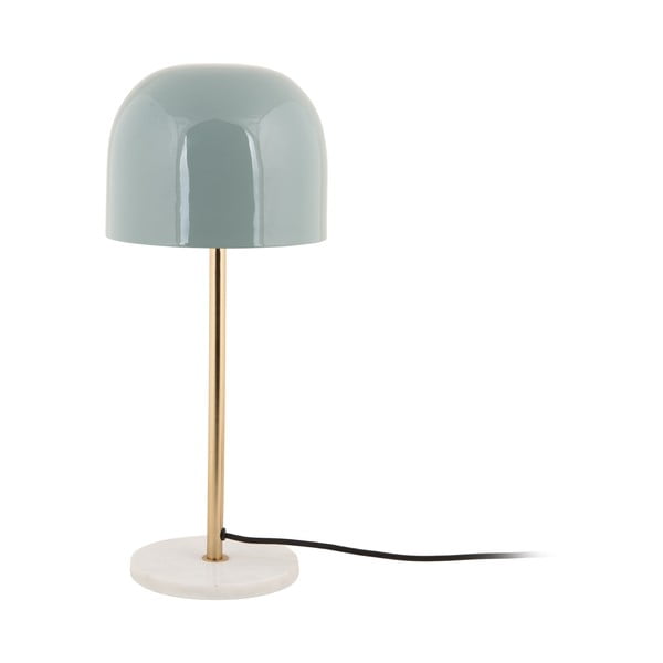 Lampada da tavolo color menta con paralume in metallo (altezza 50 cm) Manta - Leitmotiv