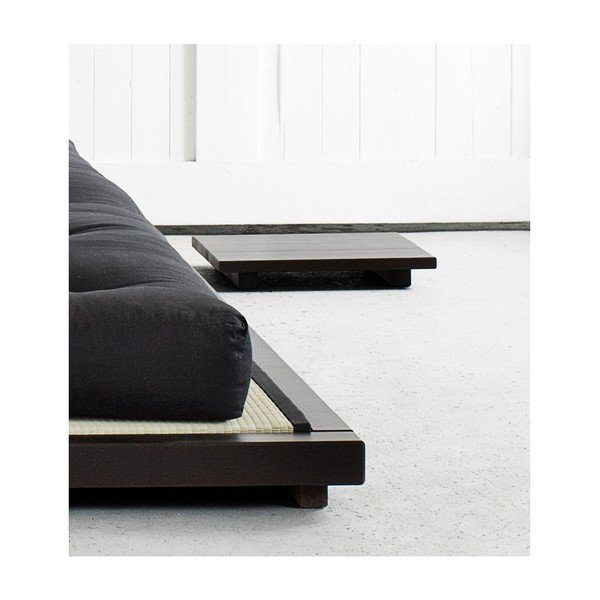 Set di 2 comodini in legno di pino nero Dock - Karup Design-image-1